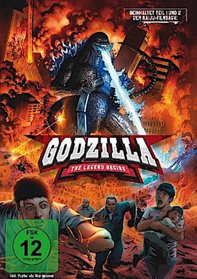 Godzilla: The Legend begins, 2 DVD