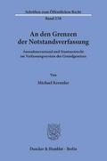 An den Grenzen der Notstandsverfassung