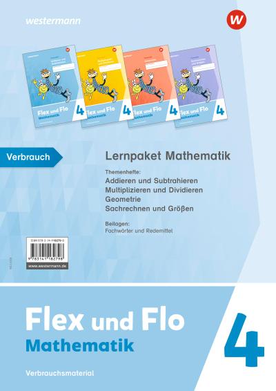Flex und Flo 4. Lernpaket Mathe (Verbrauch) 2021