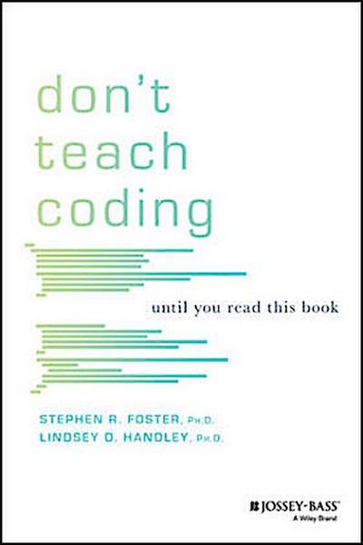 Don’t Teach Coding