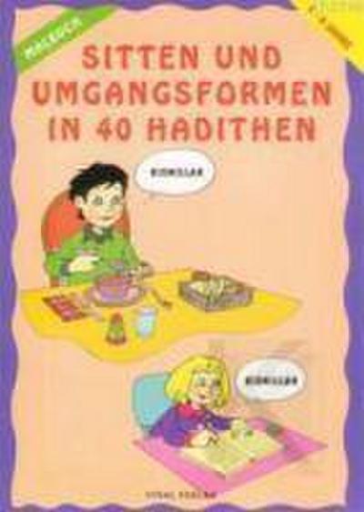 Malbuch Sitten Und Umgangsformen In 40 Hadithen 4-6 Yas