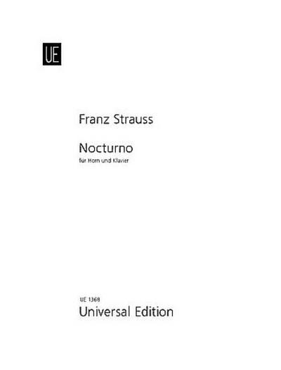 Nocturno op.7für Horn und Klavier