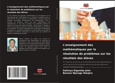 L’enseignement des mathématiques par la résolution de problèmes sur les résultats des élèves