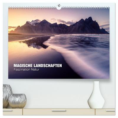 Magische Landschaften - Faszination Natur (hochwertiger Premium Wandkalender 2026 DIN A2 quer), Kunstdruck in Hochglanz