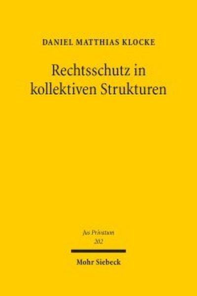 Rechtsschutz in kollektiven Strukturen