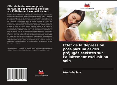 Effet de la dépression post-partum et des préjugés sexistes sur l’allaitement exclusif au sein