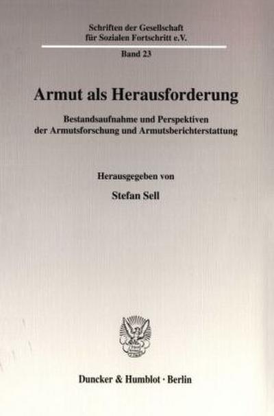 Armut als Herausforderung.