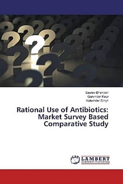 Rational Use of Antibiotics: Market Survey Based Comparative Study