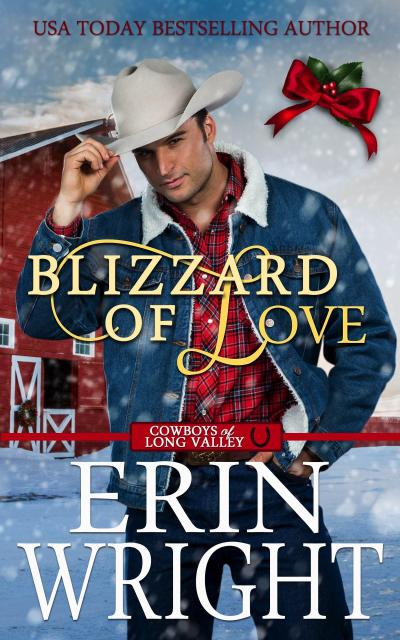 Blizzard of Love: A Christmas Holiday Western Romance (Cowboys of Long Valley Romance, #2)