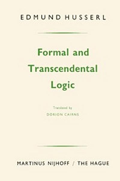 Formal and Transcendental Logic