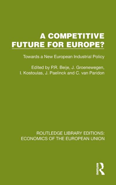 A Competitive Future for Europe?