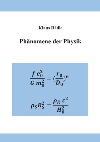 Phänomene der Physik