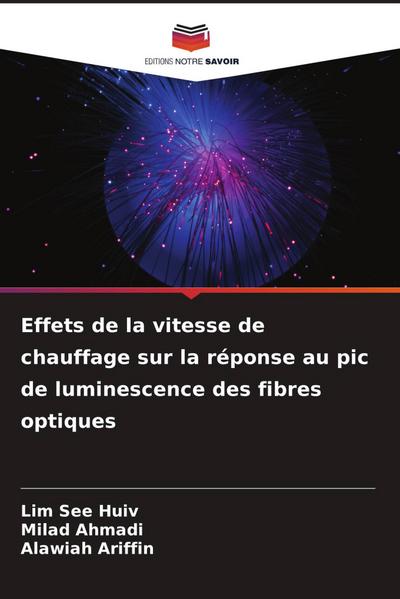 Effets de la vitesse de chauffage sur la réponse au pic de luminescence des fibres optiques