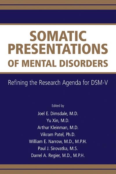 Somatic Presentations of Mental Disorders