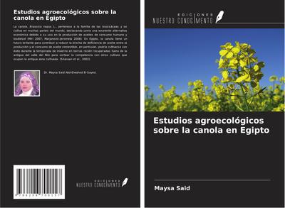 Estudios agroecológicos sobre la canola en Egipto