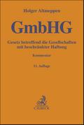 Gesetz betreffend die Gesellschaften mit beschränkter Haftung. GmbHG
