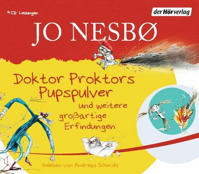 Doktor Proktors Pupspulver und weitere großartige Erfindungen,9 Audio-CDs