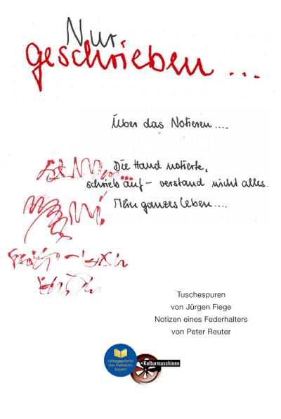 Nur geschrieben ...