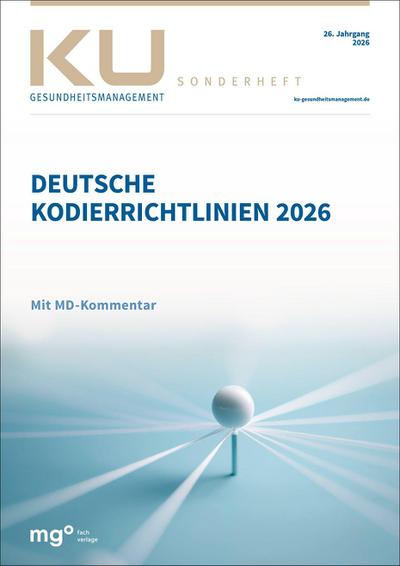 Deutsche Kodierrichtlinien 2026 mit MD-Kommentar