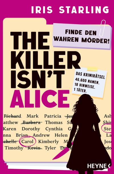 The Killer isn’t Alice