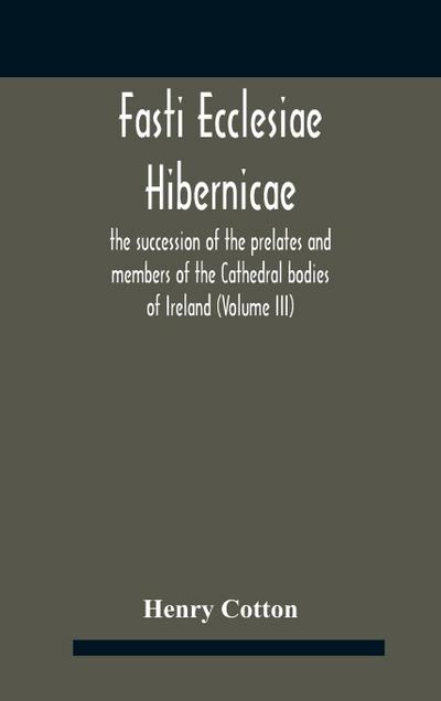 Fasti Ecclesiae Hibernicae