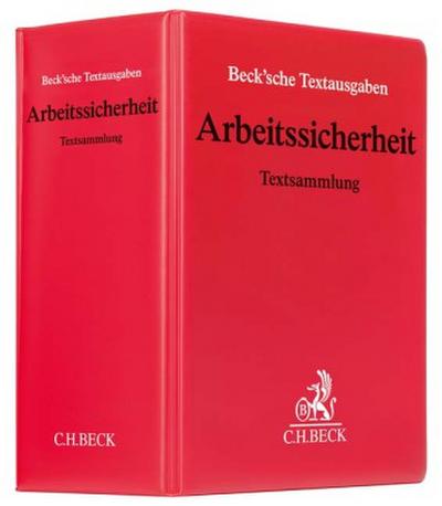 Arbeitssicherheit (mit Fortsetzungsnotierung). Inkl. 81. Ergänzungslieferung