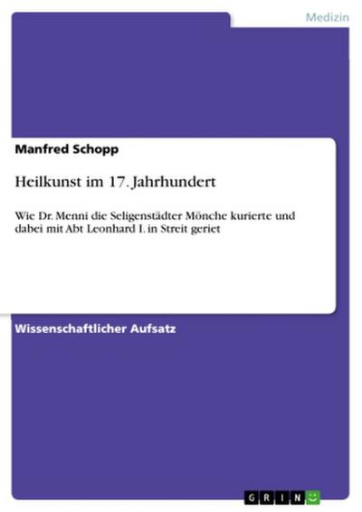 Heilkunst im 17. Jahrhundert