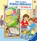 Mein großes Puzzle-Spielbuch - Wir kaufen ein