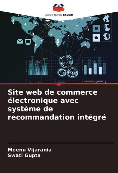 Site web de commerce électronique avec système de recommandation intégré