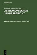 Die Literatur des Jahres 1948