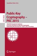 Public-Key Cryptography -- PKC 2015