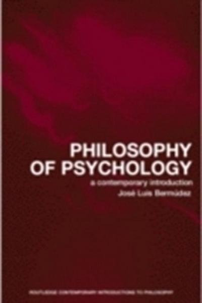 Philosophy of Psychology