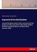 Argument of Asa Bird Gardner