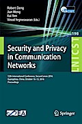 Security and Privacy in Communication Networks