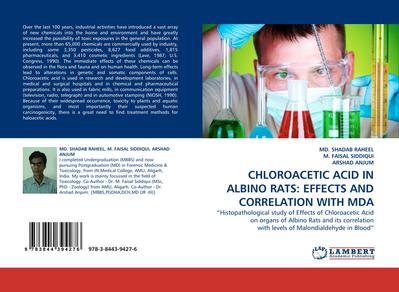 CHLOROACETIC ACID IN ALBINO RATS: EFFECTS AND CORRELATION WITH MDA