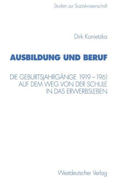 Ausbildung und Beruf