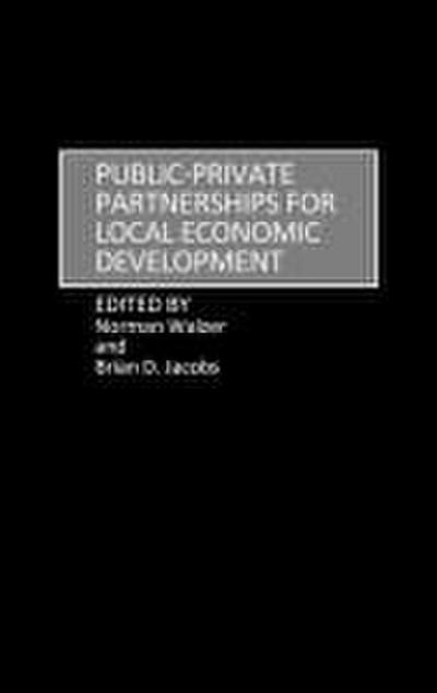Public-Private Partnerships for Local Economic Development