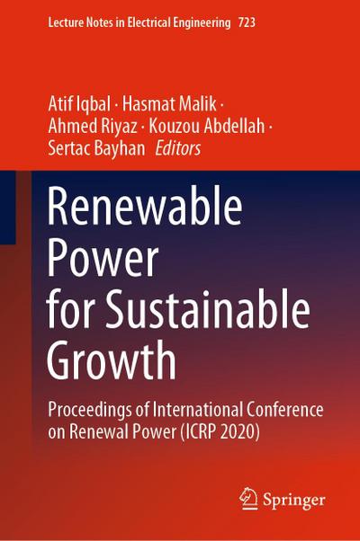 Renewable Power for Sustainable Growth