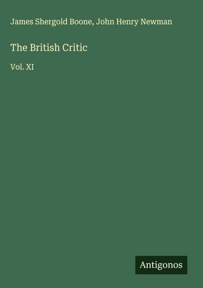 The British Critic