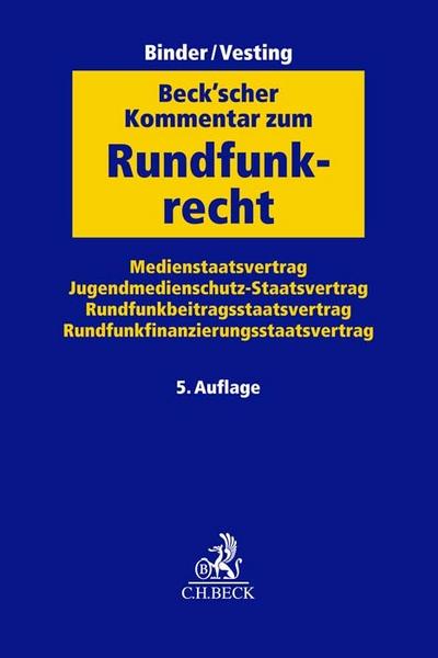 Beck’scher Kommentar zum Rundfunkrecht