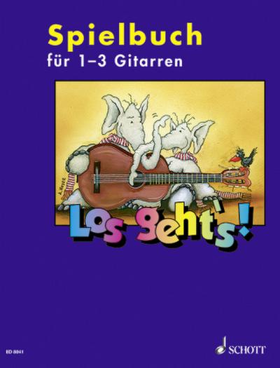 Los geht’s!, Spielbuch für 1-3 Gitarren