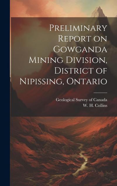 Preliminary Report on Gowganda Mining Division, District of Nipissing, Ontario