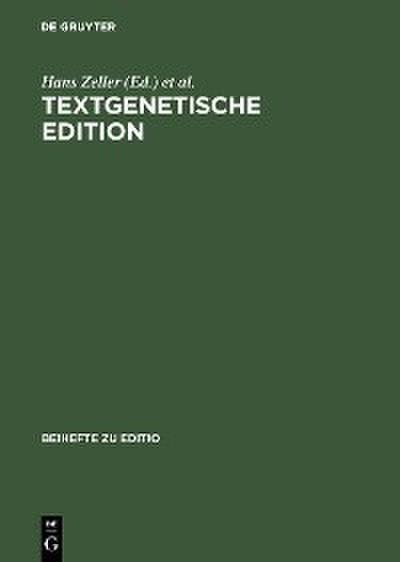 Textgenetische Edition