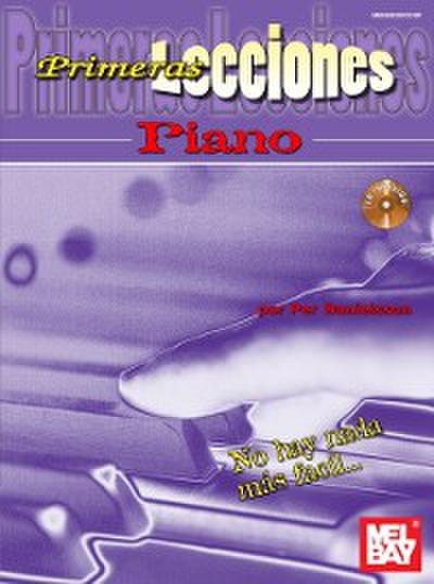 First Lessons Piano, Spanish Edition