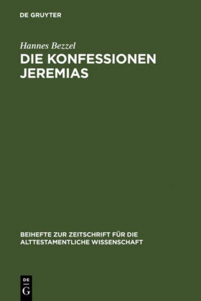 Die Konfessionen Jeremias