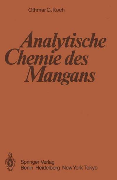 Analytische Chemie des Mangans