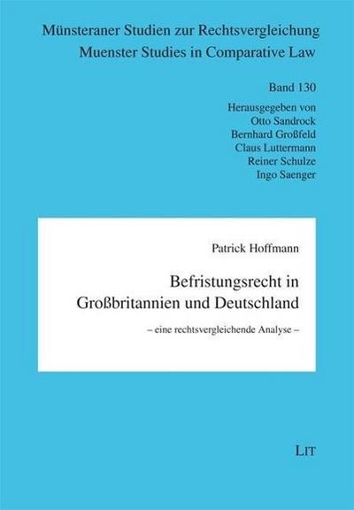 Hoffmann, P: Befristungsrecht in GB und Dt.