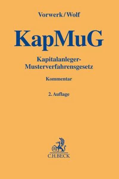 KapMuG - Kapitalanleger-Musterverfahrensgesetz, Kommentar