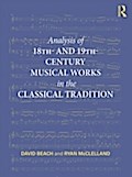 Analysis of 18th- and 19th-Century Musical Works i
