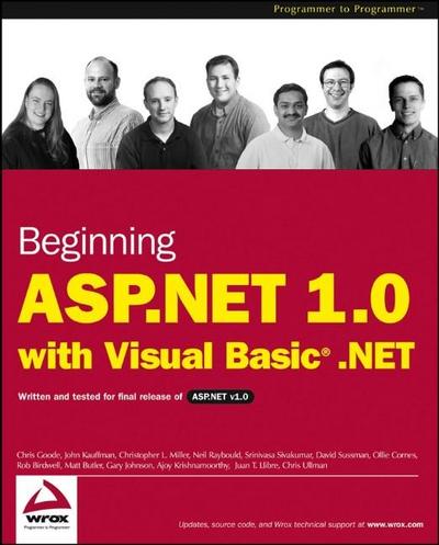 Beginning ASP.NET 1.0 with Visual Basic.NET